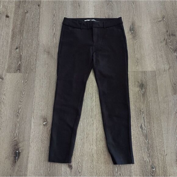 Old Navy Pixie Built In Sculpt Black Pants Size 8 Regular - Picture 1 of 8